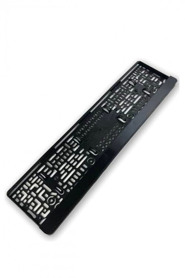 Araç Plakalık Plastik Kapaklı Siyah Yazısız Oto Plakalık 2 Adet ürün görseli 1