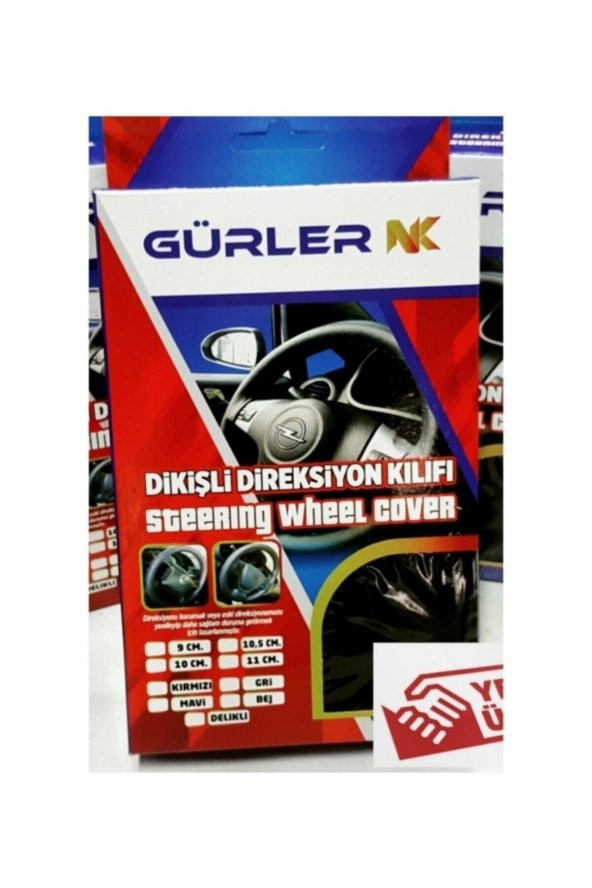 Vw Passat B8-b8,5 Uyumlu Dikmeli Direksiyon Kılıfı Karbon-alkantara Yüzüklü Kırmızı Ipli - Resim 2