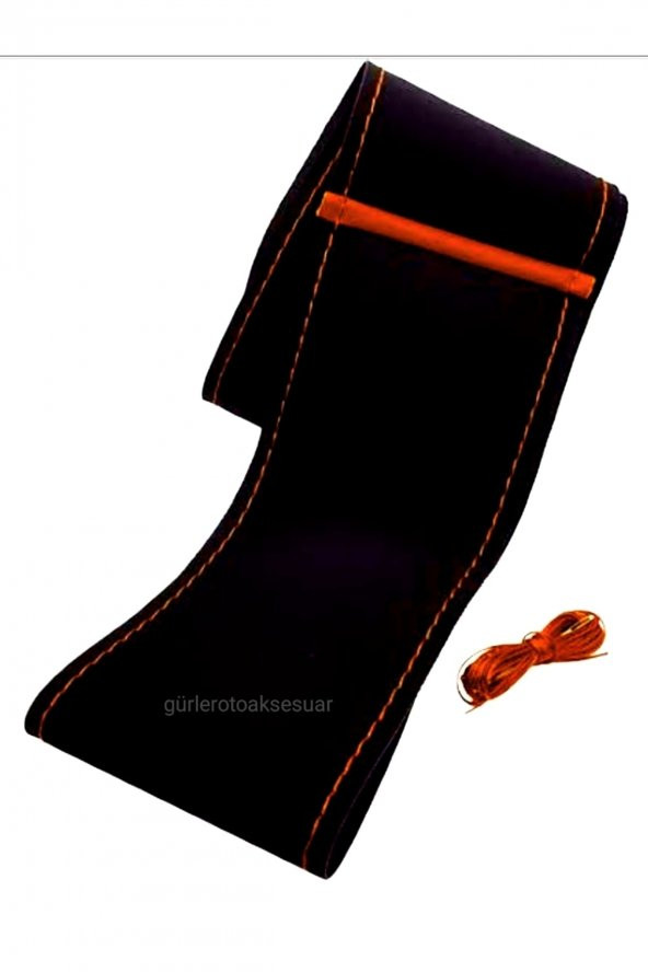 Fiat Doblo Uyumlu Dikmeli Direksiyon Kılıfı Ultra Lüks Alkantra Serisi - 2