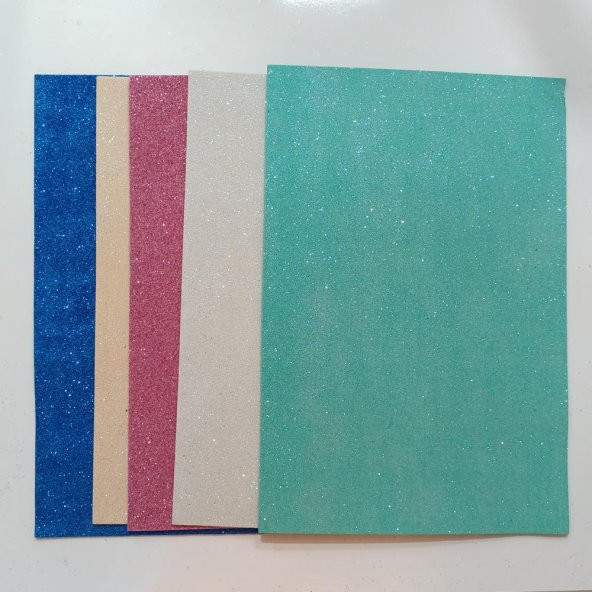Renkli Simli Eva 10lu 20x30 Cm. - 2