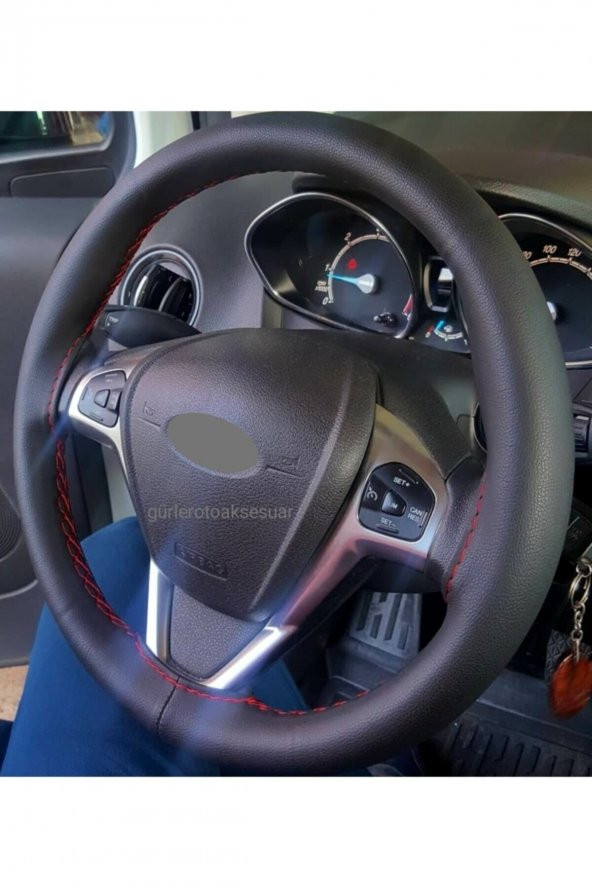 Dacia Logan Direksiyon Kırmızı Siyah 10.5cm