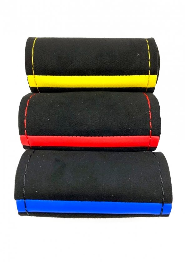 Alkantra Dikmeli direksiyon kılıfı Alcantara gri yüzüklü - 4