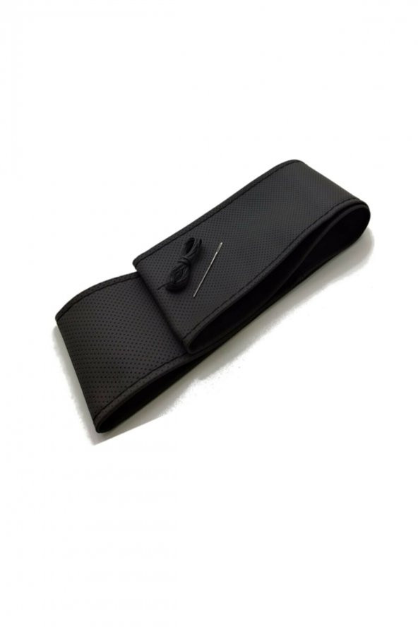 Peugeot 301 Dikmeli Direksiyon Kılıfı Noktalı Siyah (11CM) - 2