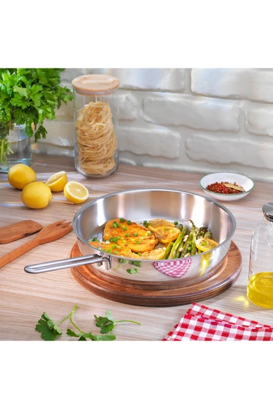 Schafer Held Çelik Tava 28 Cm -1 Prç.-Inox ürün görseli