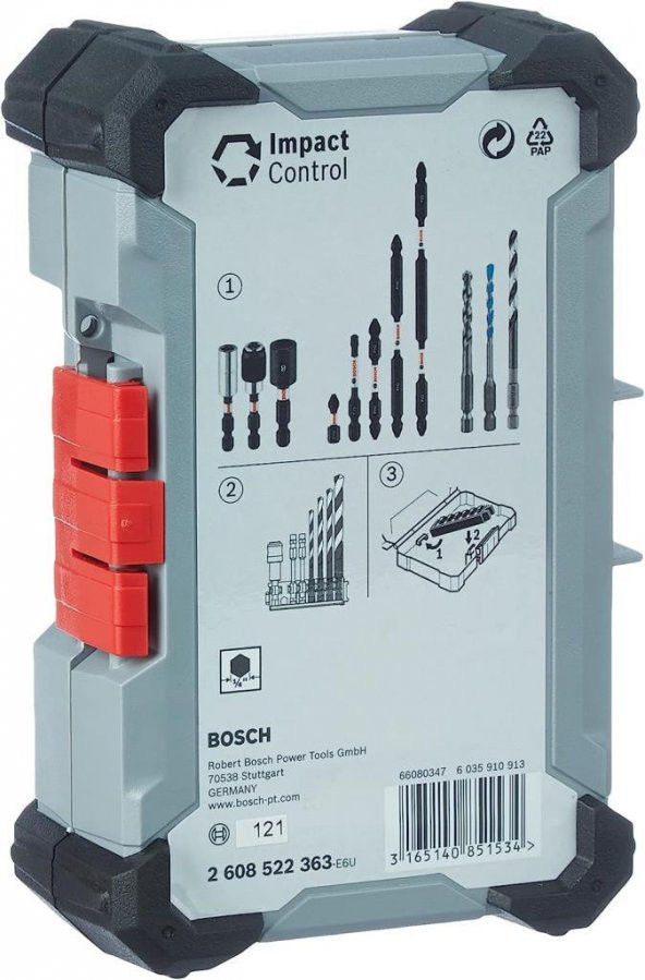 Bosch Impact P&C Vidalama Ucu Çantası Large