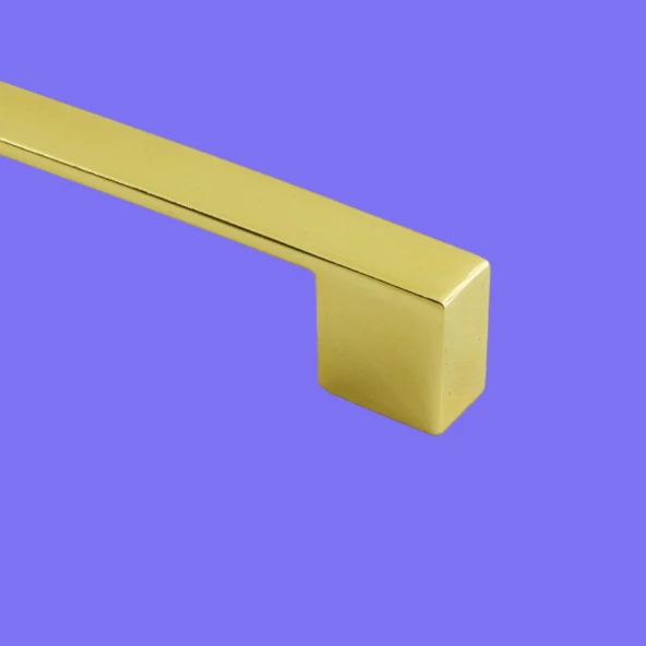 Gölcük (224 MM - 22.4 CM) Gold Altın Mobilya Mutfak Çekmece Dolap Dolabı Metal Kulpu Kulbu Kulpları - 3