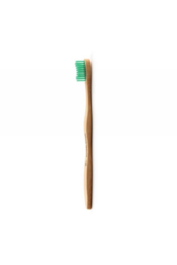 Humble Brush Yetişkin Yumuşak Bambu Diş Fırçası Yeşil - 3