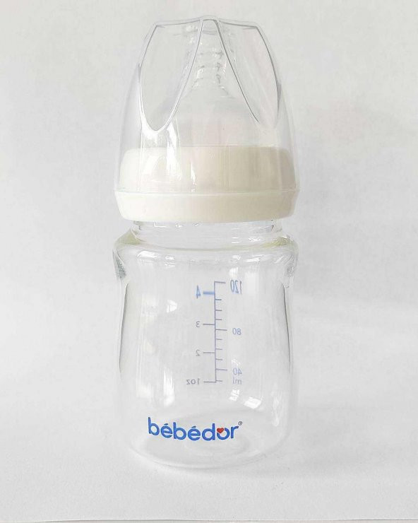 BEBEDOR BİBERON CAM ISIYA DAYANIKLI 120ML 50301 ürün görseli