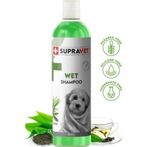 Supravet Dış Parazit Karşıtı, Tüy Dökülme Engelleyici Çay Ağacı Özlü Köpek Şampuanı 200Ml - 2