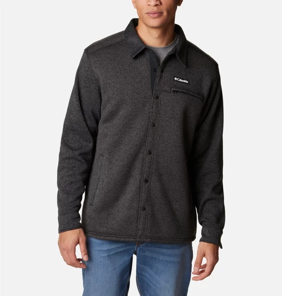 Columbia Sweater Weather™ Shirt Jacket Erkek Polar Ceket AM1376-010 - 3