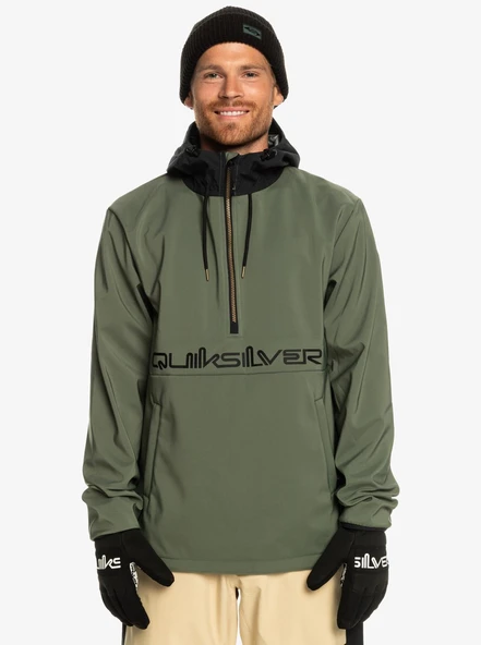 Quiksilver EQYFT04835-GNB0 Live For The Ride Erkek Softshell Sweatshirt