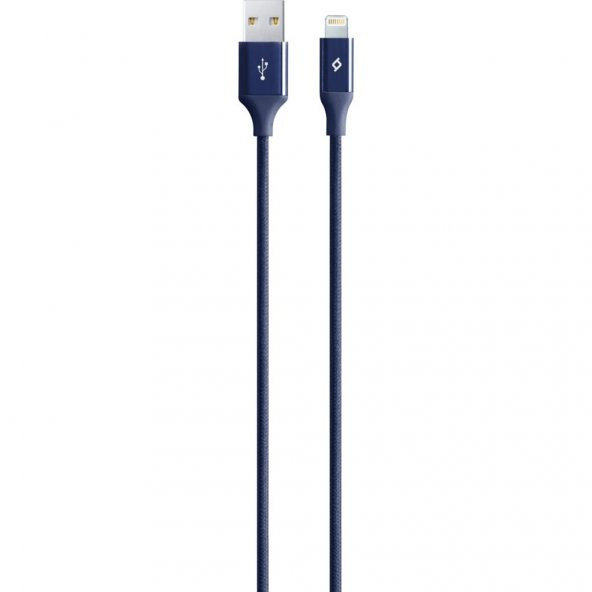 Ttec AlumiCable Lightning Cable Dark Blue 1.2M - 2DK16L