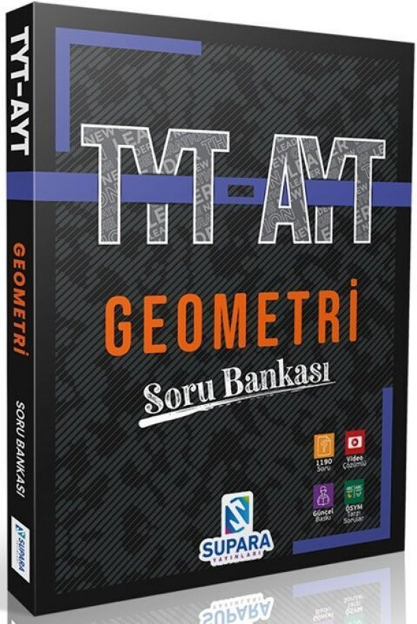 Supara Yayınları TYT AYT Geometri Soru Bankası - 2