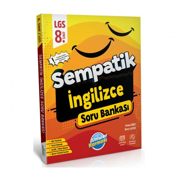 Ünlüler 8. Sınıf LGS İngilizce Sempatik Soru Bankası Ünlüler Yayınları - 3