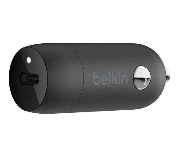Belkin Araç Şarjı Type-C 30 W - Siyah