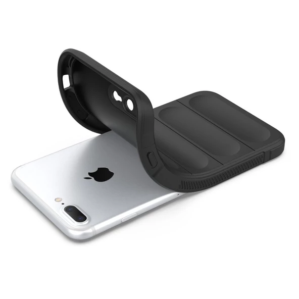 iPhone 7 Plus / 8 Plus Kılıf Optimum Lens Çerçeveli Silikon Kapak - 9