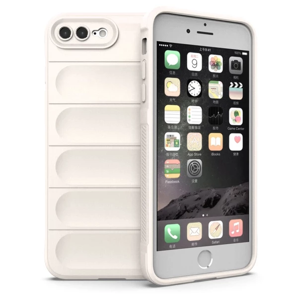 iPhone 7 Plus / 8 Plus Kılıf Optimum Lens Çerçeveli Silikon Kapak - 10