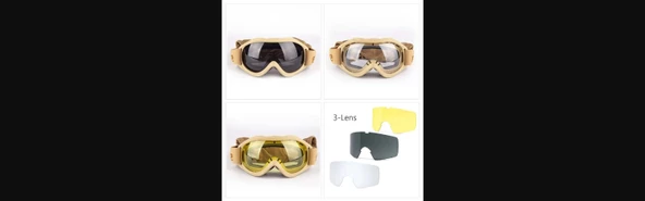Evolite Balistik Protector Goggle-Sand - 6