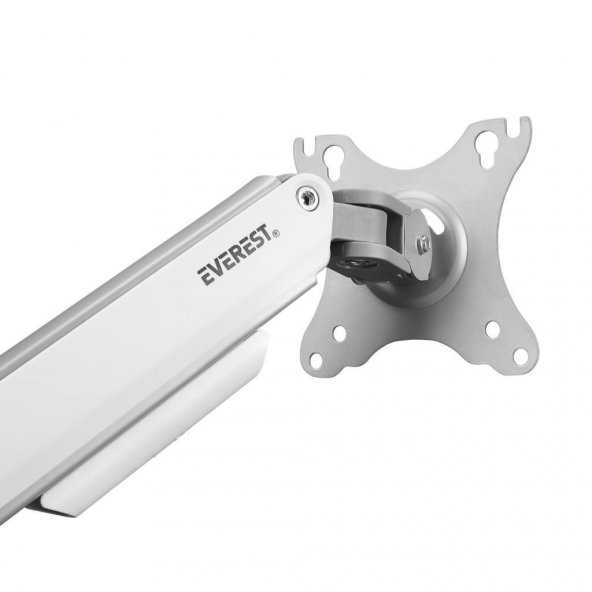 Everest MS-224 17-24" Çift Kollu Amortisörlü Monitör Masa Askı Aparatı - 4