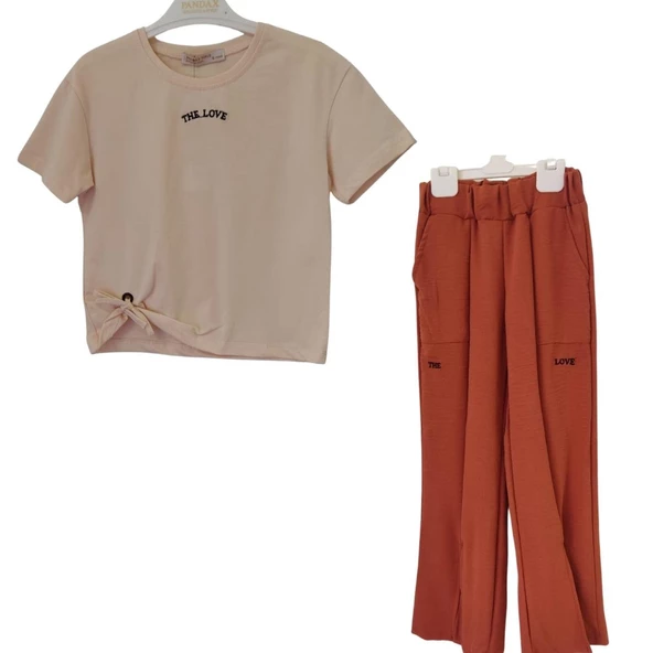 PANDAX THE LOVE İSPANYOL PAÇA KIZ ÇOCUK TAKIM - 3