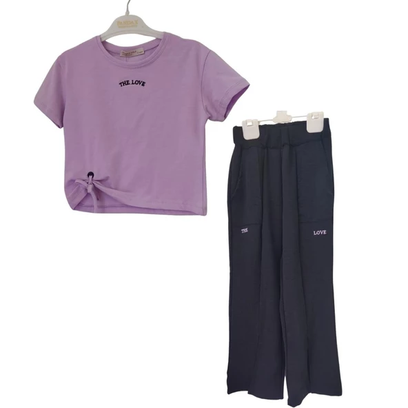 PANDAX THE LOVE İSPANYOL PAÇA KIZ ÇOCUK TAKIM - 2