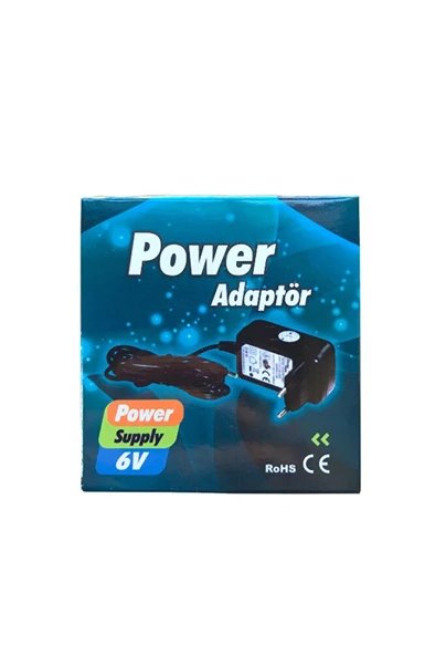 6v 1.67a Tansiyon Aleti Adaptörü Jaklı 4/1.7 Uç OMRON M2, M3, M6, M7 uyumlu - Resim 3