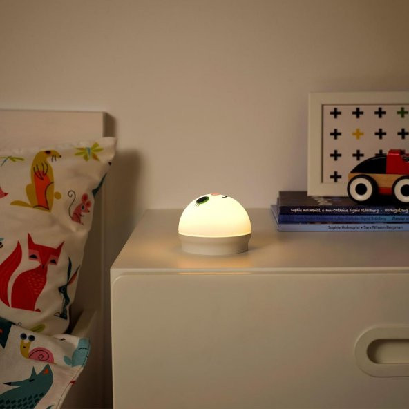 IKEA KORNSNÖ Çocuk Masa Lambası - Ledli - Beyaz - 2