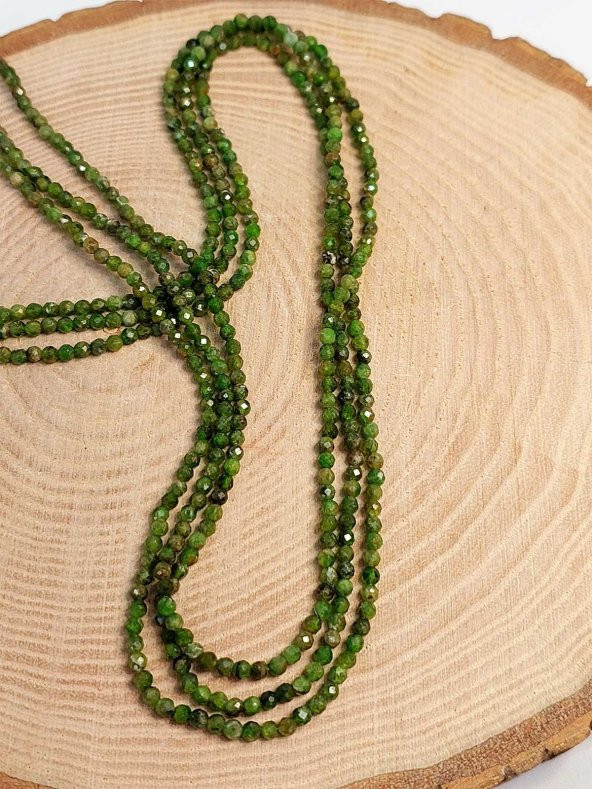 Diopsit Taşı Dizi 2mm - Resim 3