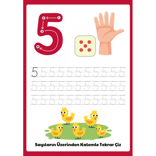 Okul Öncesi Dikkat Aktivite Eğitim Seti-7 Süper Kitap - 5