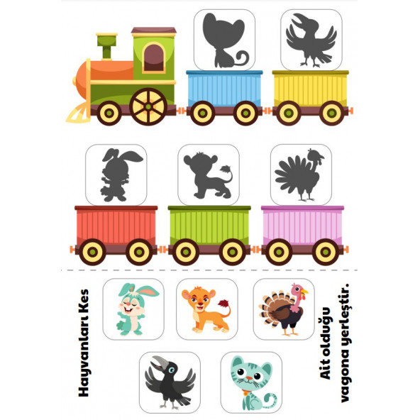 Okul Öncesi Dikkat Aktivite Eğitim Seti-7 Süper Kitap - 9