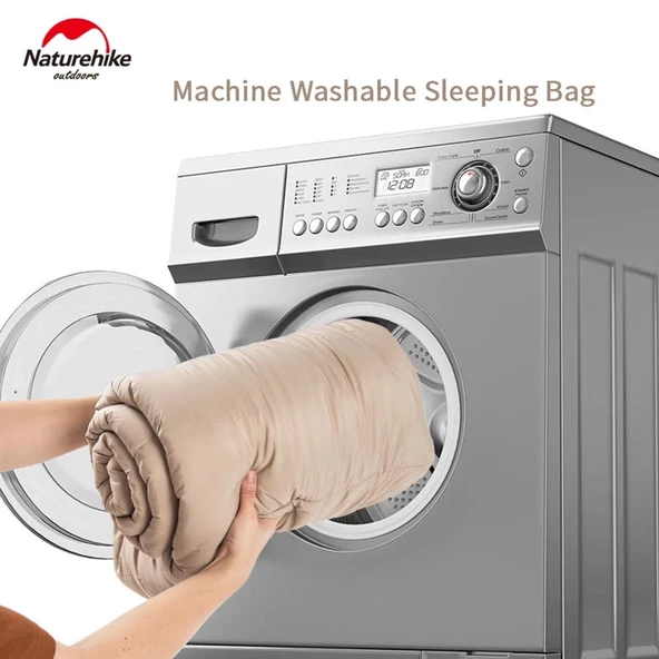 Naturehike PS200 Oval Ultralight Uyku Tulumu -4°C ( Cloudy Grey ) Left - 6