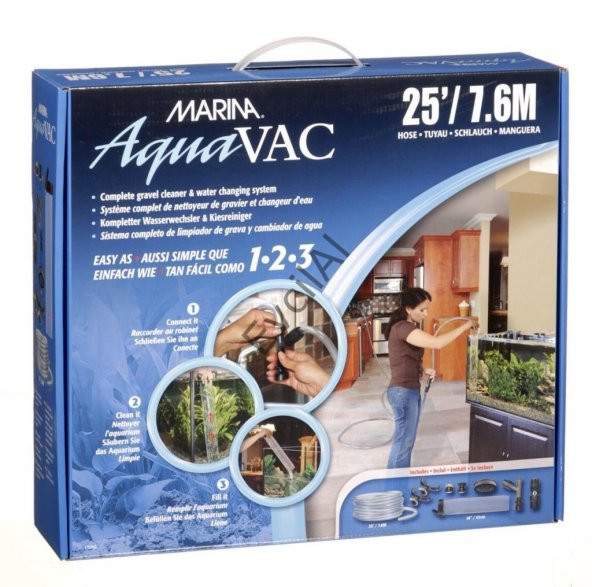 Hagen Marina Aquavac Vakumlu Dip Süpürgesi 7,6 m