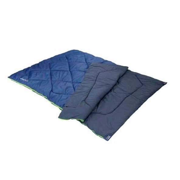 High Peak Ceduna Duo Çift Fermuarlı Kare Uyku Tulumu Lacivert - 2