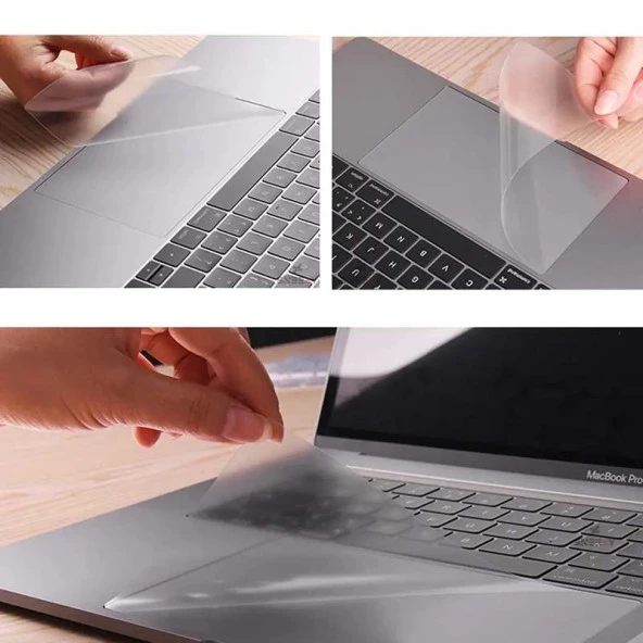 Sneezy Apple Macbook Pro 13 İnç A2289 Uyumlu Touchpad Koruyucu Nano Jelatin