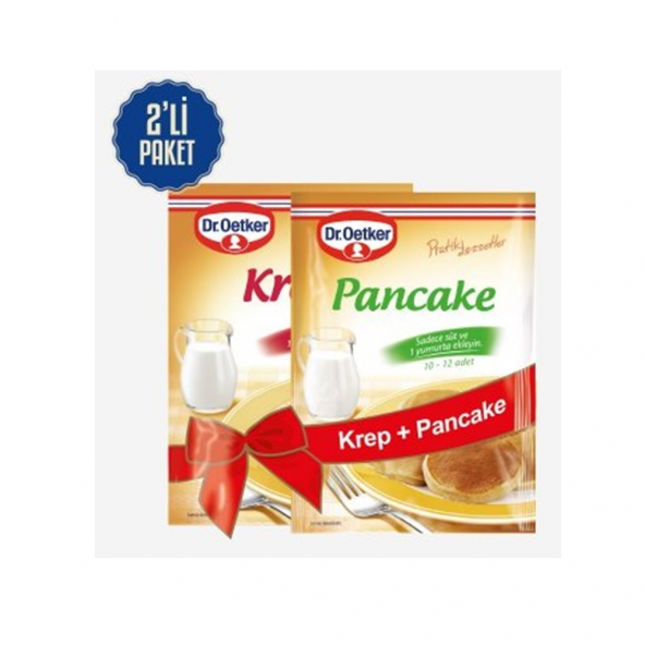 Dr. Oetker Pancake + Dr. Oetker Krep İkili Paket - 4