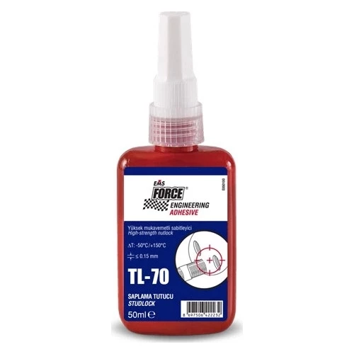 TL - 70 CİVATA SABİTLEYİCİ YÜKSEK KUVETLİ 50 ML