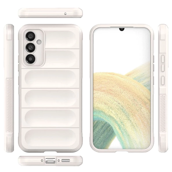 Samsung Galaxy A14 Kılıf Optimum Lens Çerçeveli Silikon Kapak - 4