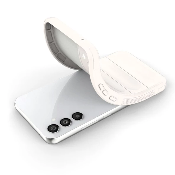 Samsung Galaxy A14 Kılıf Optimum Lens Çerçeveli Silikon Kapak - 5