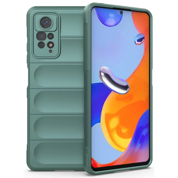 Xiaomi Redmi Note 12 Pro 4G Kılıf Optimum Lens Çerçeveli Silikon Kapak - 7