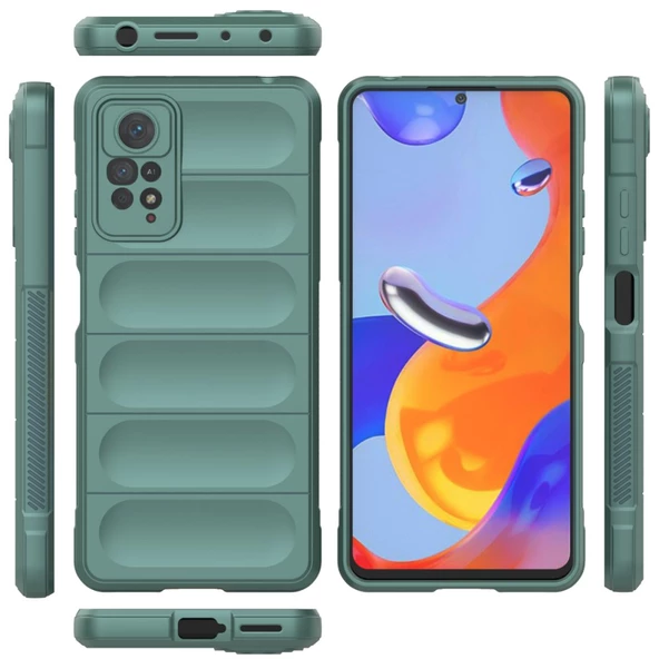 Xiaomi Redmi Note 12 Pro 4G Kılıf Optimum Lens Çerçeveli Silikon Kapak - 9