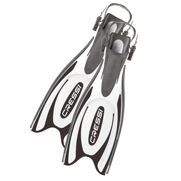 Cressi Frog Plus Dalış Paleti  BLACK-WHITE NO:44-47