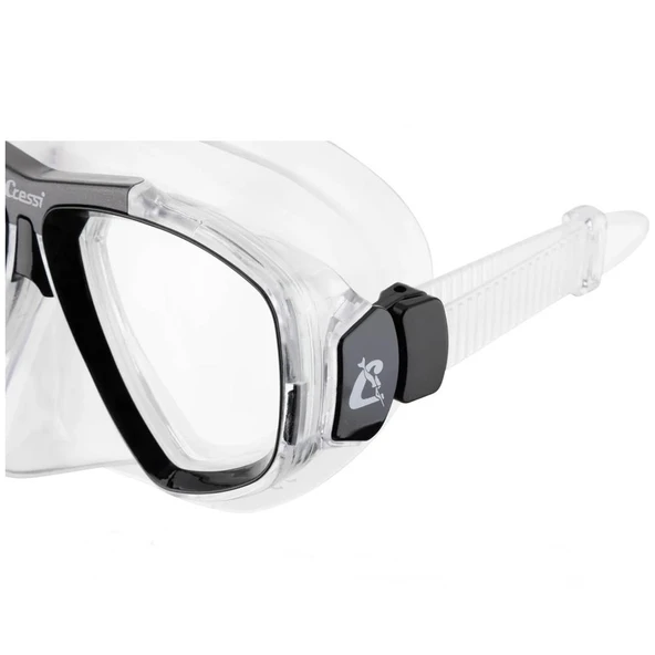 Cressi Focus Dalış Maskesi  CLEAR-CLEAR - 5