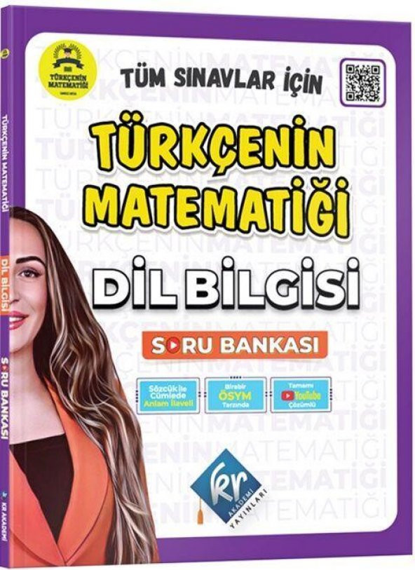 TYT AYT KPSS Dil Bilgisi Türkçenin Matematiği Soru Kitabı KR Akademi