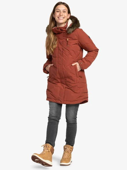 Roxy ERJJK03547 Ellie Warmlink Jk Kadın Mont - 5