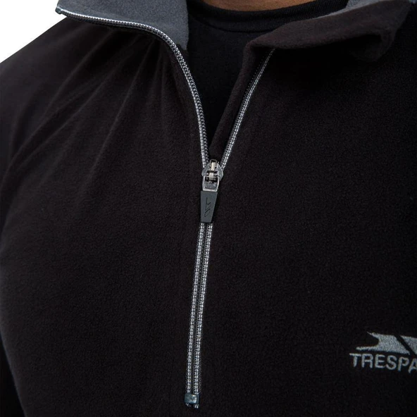 Trespass MAFLMFN10001-BLK Blackford - Male Microfleece At100 Erkek Polar - 6