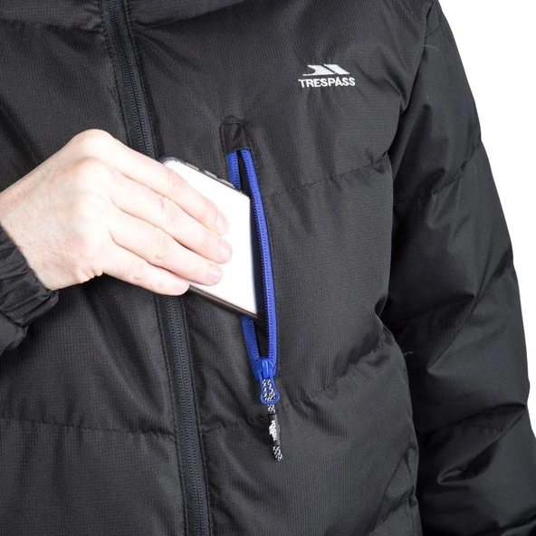 Trespass MAJKCAK20004-BLK Blustery - Male Padded Jkt Erkek Outdoor Mont - 8