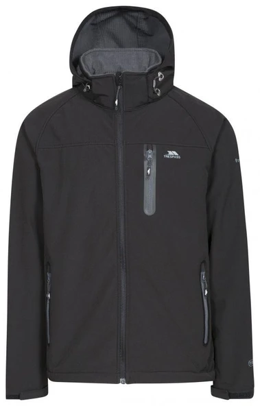 Trespass MAJKSSM20007-BLK Accelerator II - Male Softshell Jkt Tp75 Erkek Softshell Ceket