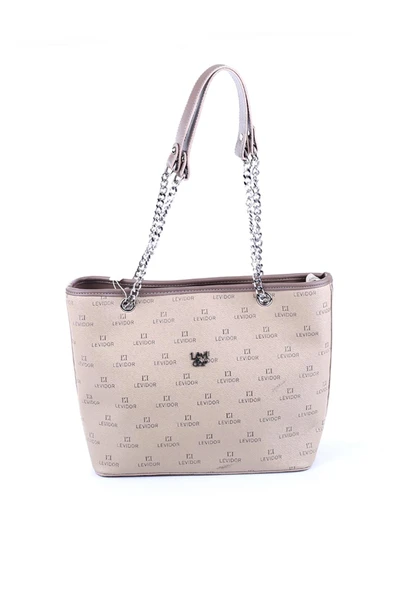 Levidor 930009 Kadın Baskılı El Omuz Çantası ürün görseli 1