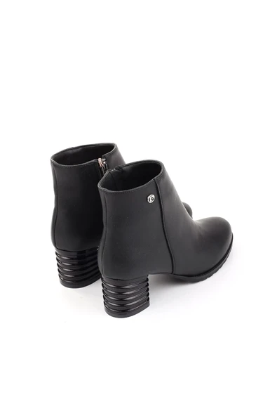 Pierre Cardin 52524 Kadın 6cm Topuk Fermuarlı Bot - Resim 7