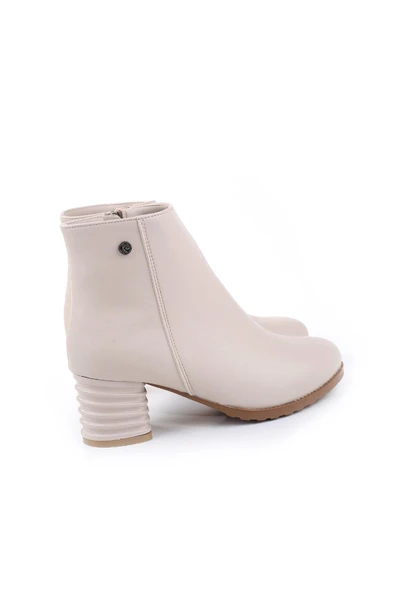 Pierre Cardin 52524 Kadın 6cm Topuk Fermuarlı Bot - Resim 8